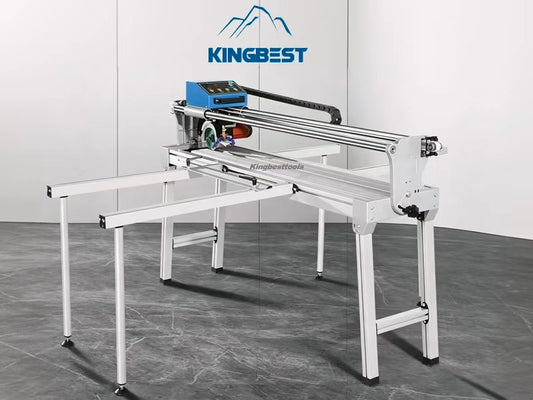 Bridge Cutter with Double Bars Infrared Cutting Machine Dust Free Cutting Machine with Remote Control F for Porcelain Dekton Tiles Ceramics Free Shipping