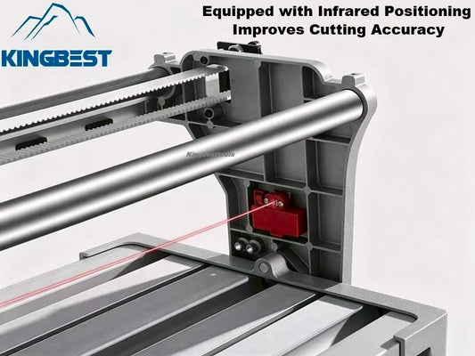 Bridge Cutter with Double Bars Infrared Cutting Machine Dust Free Cutting Machine with Remote Control F for Porcelain Dekton Tiles Ceramics Free Shipping